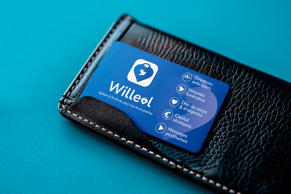 La Willeol CARD ® qui garantit un accès rapide et facile à vos volontés.